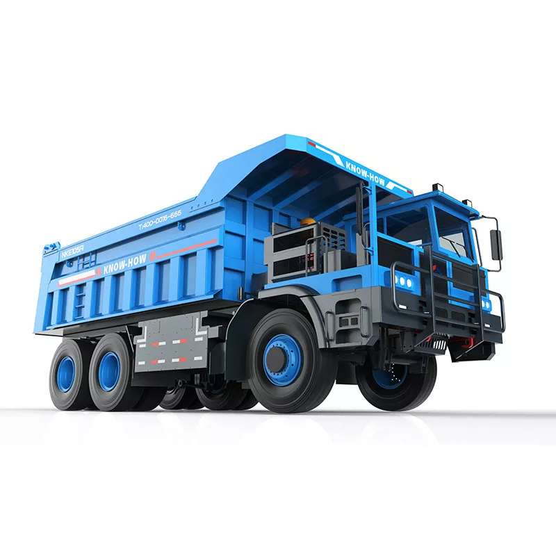 NKE105D4 105 tons grade 422kwh CATL LFP battery charging mode full hydraulic steering dual motor mining electric dump truck