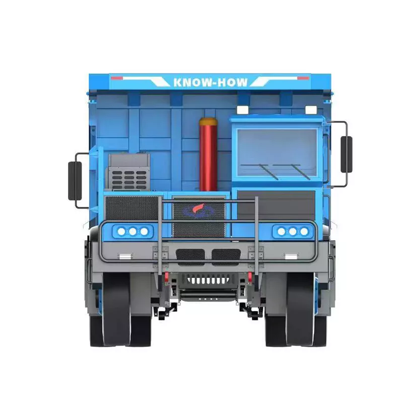 NKE105D5 105 tons grade 564kwh charging & replacing mode full hydraulic steering dual motor mining electric dump truck