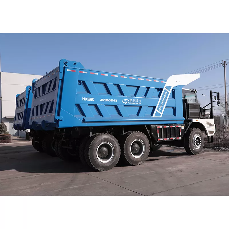 NKM90H 90 tons grade 420hp diesel mining dump truck equip FASTGEAR Mechanical automatic transmission 7DS220/MT