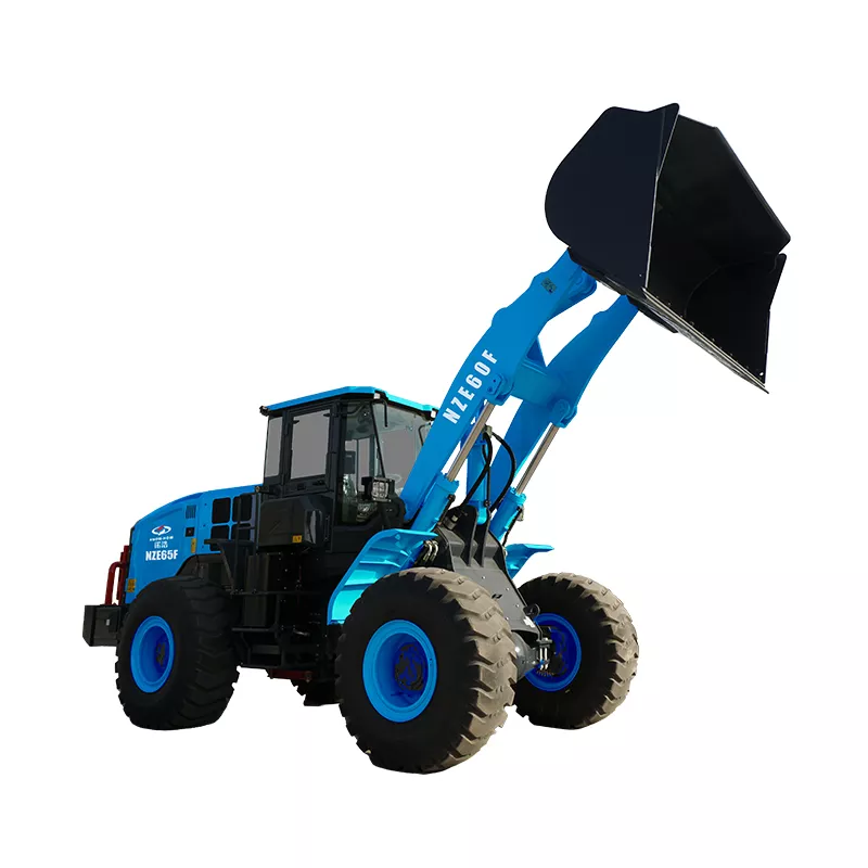 NZE60F rated loading 6 ton 350kwh (316kwh optional) heavy duty mining charging electric wheel loader